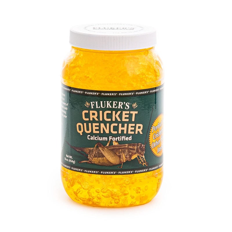 Fluker's Cricket Quencher Calcium Fortified, Provides Clean Water and Calcium to Live Crickets and Feeder Insects, 16 oz - Image 1